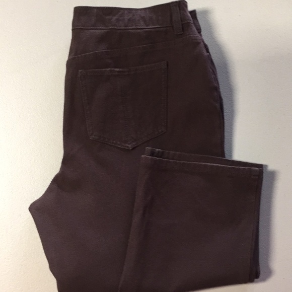 Chico's Denim - Chico’s size 2 (12-14) So Slimming Jeans Brown